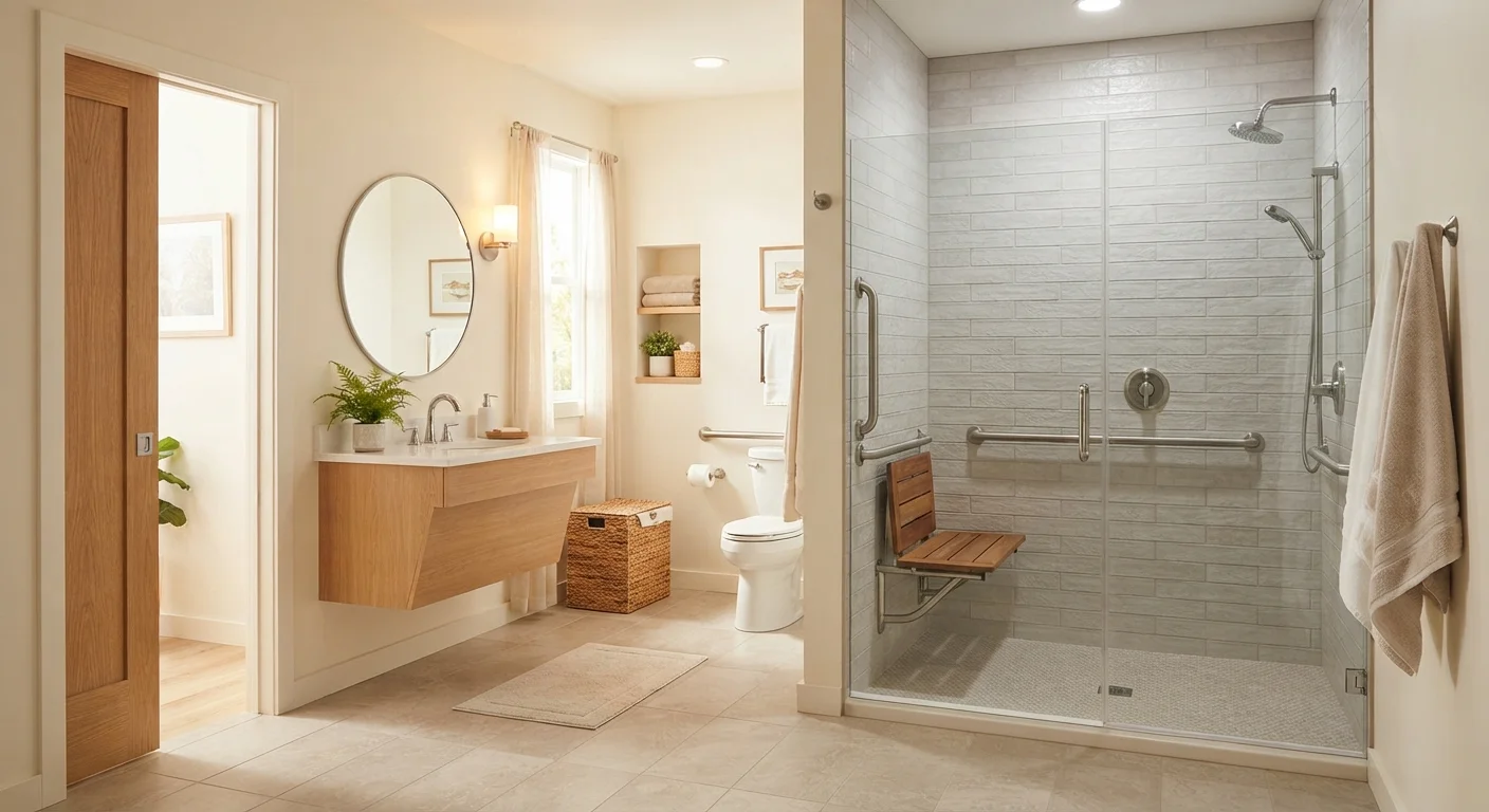 Aging in Place: What an Accessible Bathroom Actually Means