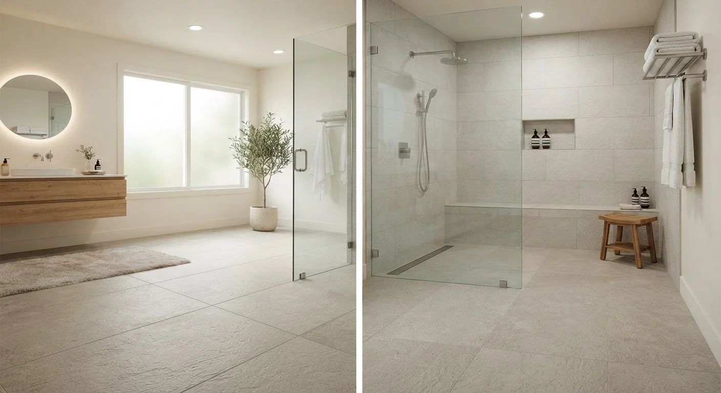 Barrier-Free, Low-Threshold, or Curbless: Understanding Walk-In Shower Entry Styles