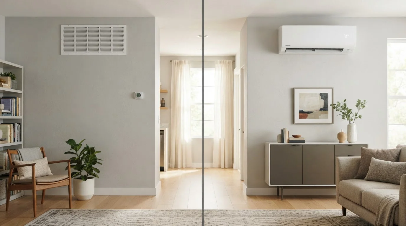 Central Air vs. Ductless Mini-Split: Which Cooling System Fits Your Home?