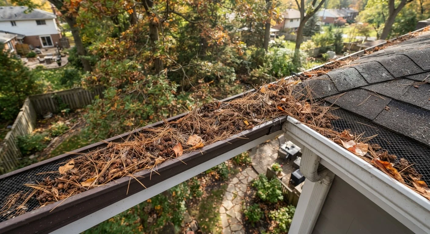 Choosing a Gutter Guard When Your Yard Has Heavy Tree Cover