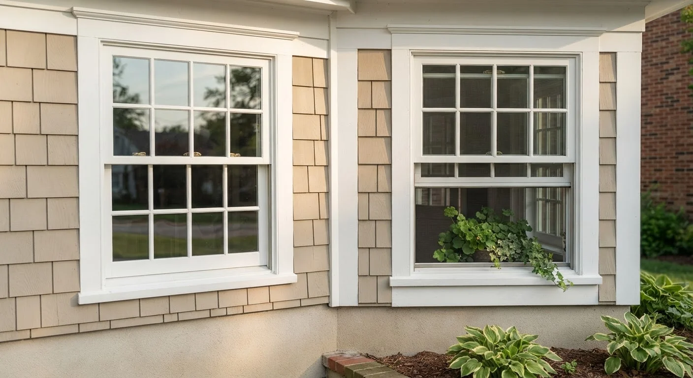 Double-Hung vs. Single-Hung Windows: What Actually Differs