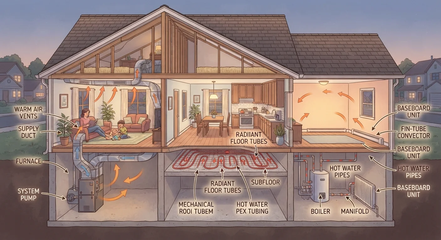 Forced Air, Radiant, and Baseboard Heat: Which Suits Your Home?