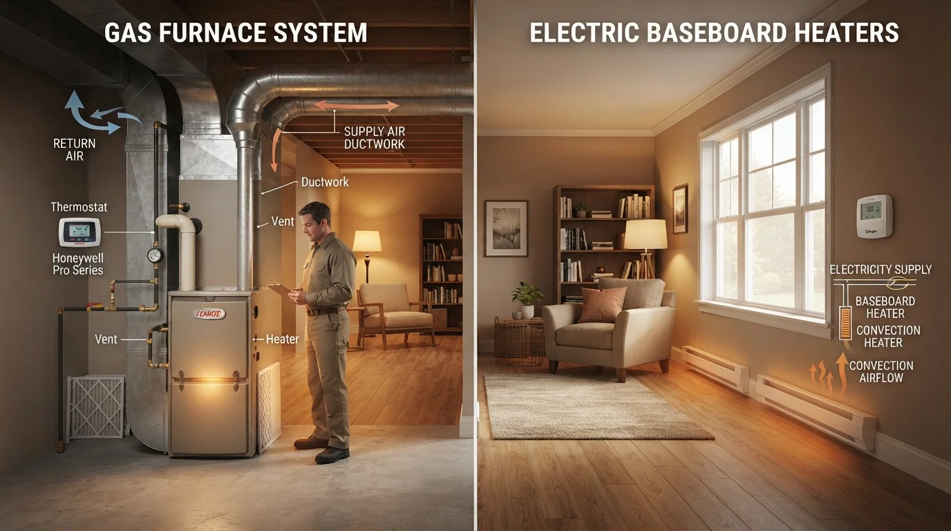 Gas vs. Electric Heating: A Side-by-Side Look at Cost, Comfort, and Safety
