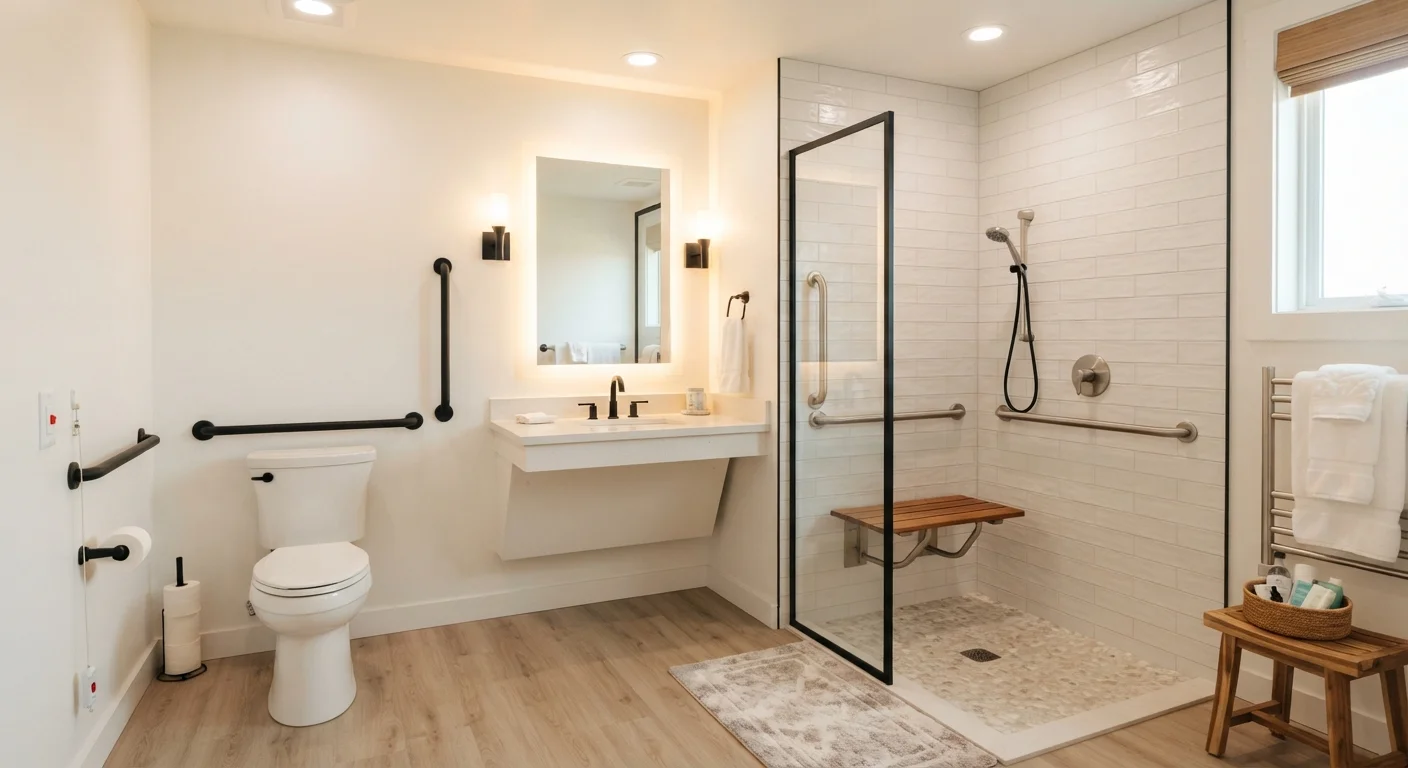 Lighting, Contrast, and Visibility: The Overlooked Side of Bathroom Safety