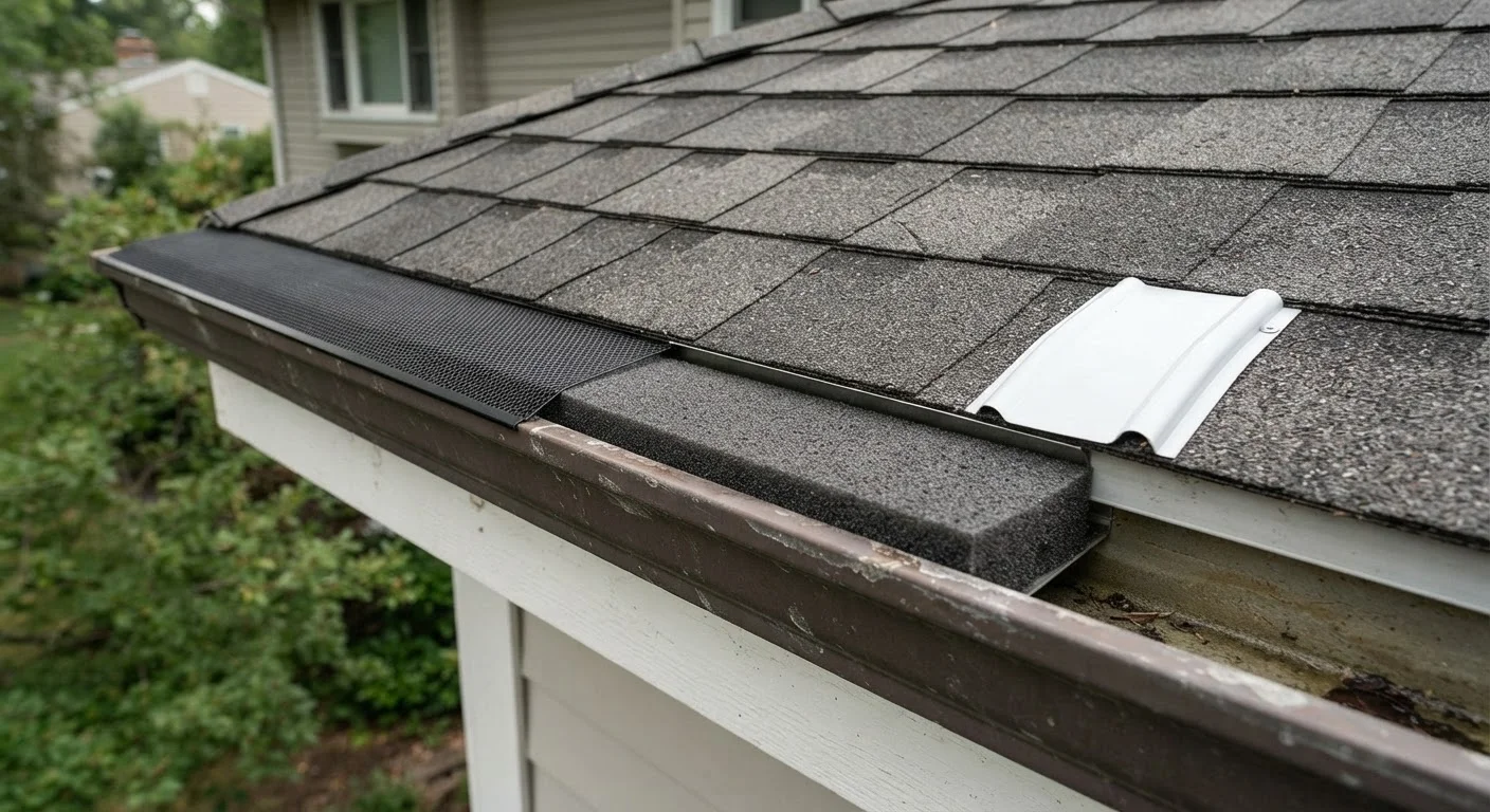 Mesh, Foam, Reverse Curve: How Gutter Guard Type Shapes the Price You Pay