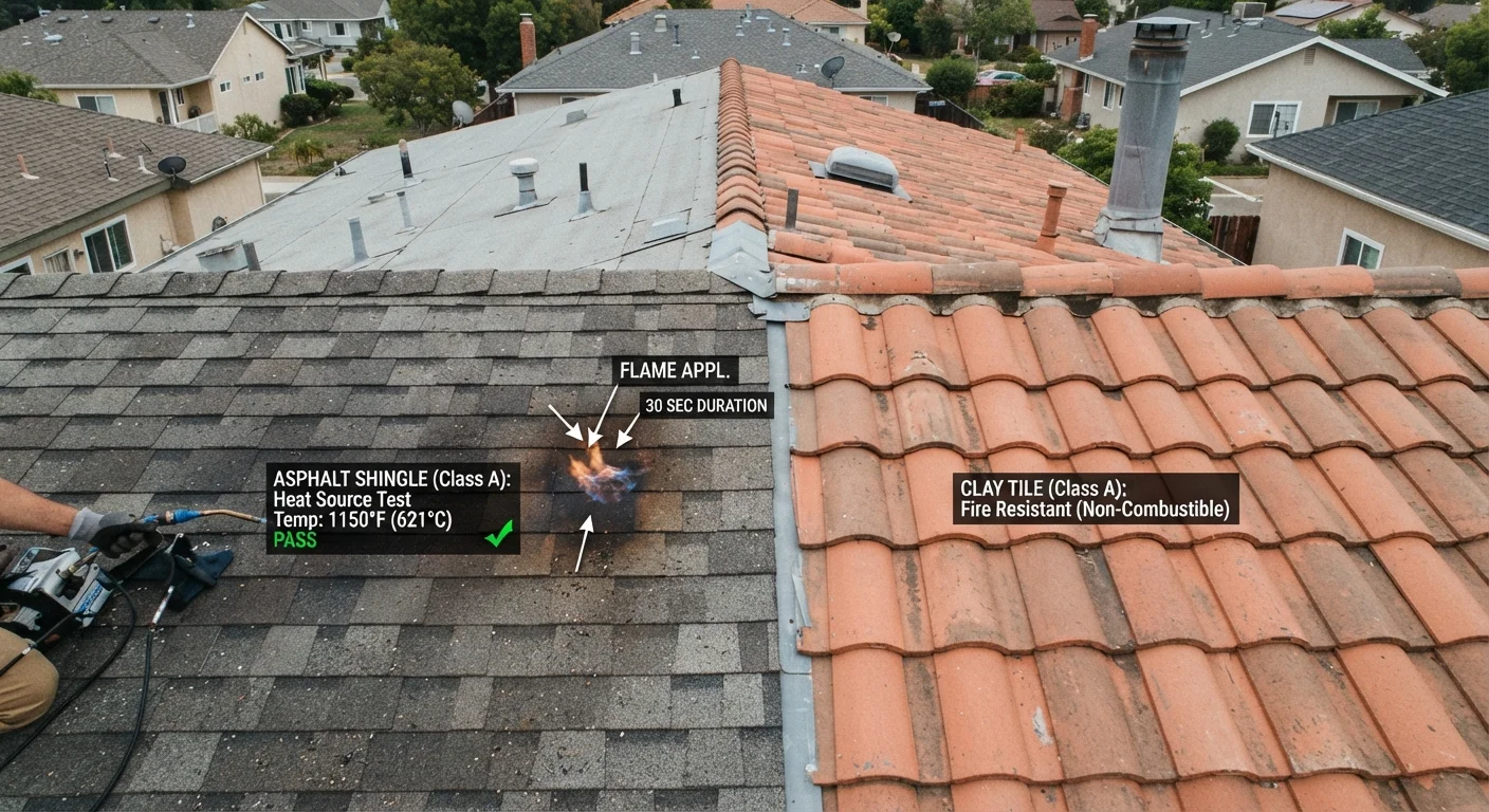 Roofing Materials and Fire Ratings: What the Classifications Actually Mean