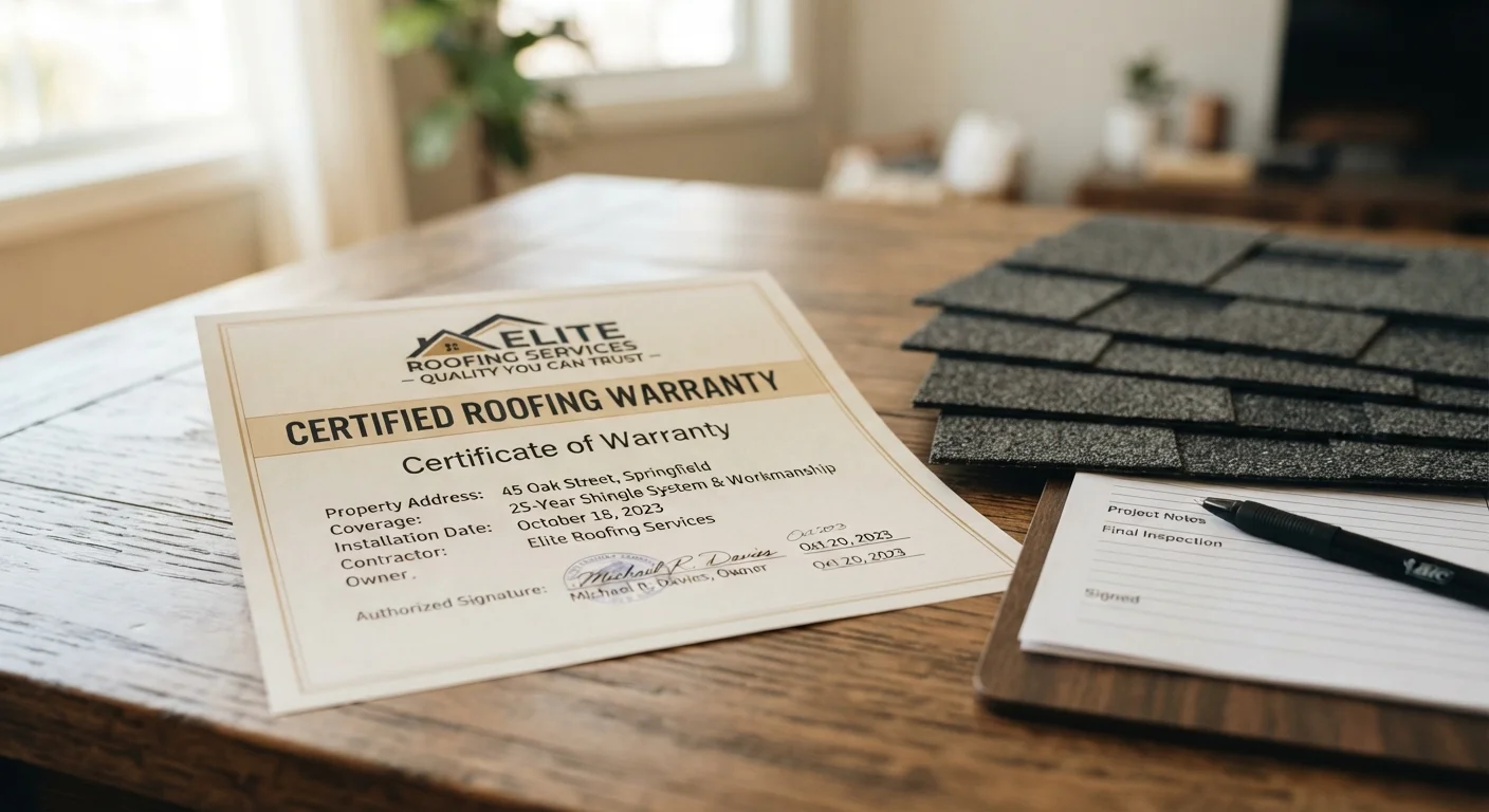 Roofing Warranties Demystified: Manufacturer vs. Workmanship Coverage
