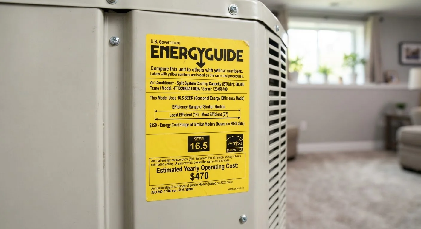 SEER Ratings Explained: What That Energy Efficiency Number Actually Means