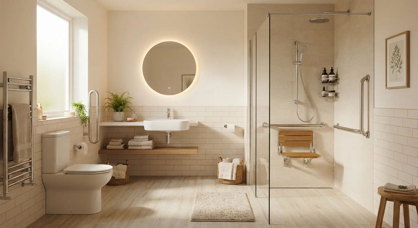 Small Bathrooms and Accessibility: What's Actually Possible in a Tight Space