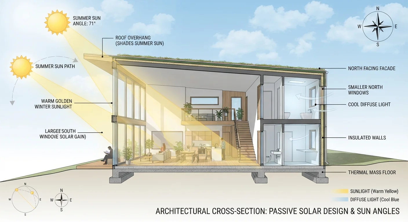 Solar Heat Gain in South-Facing vs North-Facing Windows