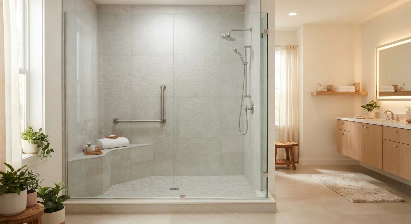 Walk-In Showers Explained: What Makes Them Different From a Standard Shower