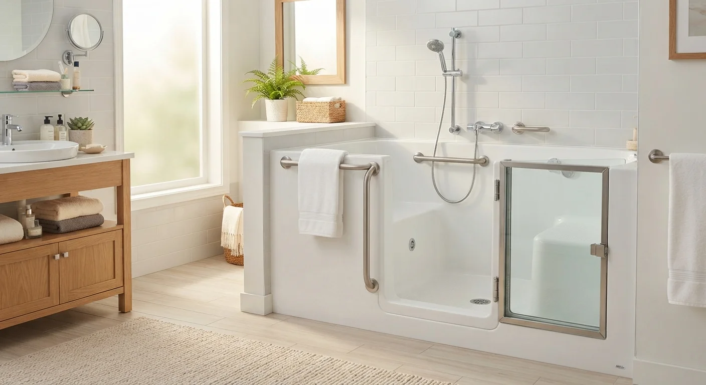 Walk-In Tubs and Aging in Place: A First-Timer's Overview