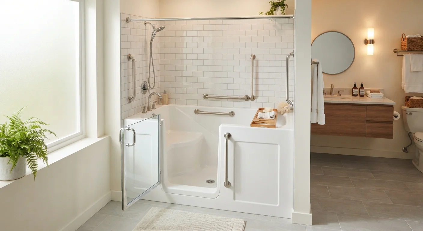 Walk-In Tubs Explained: What They Are and Who They're Designed For