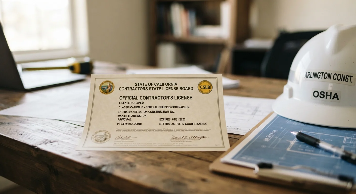 What a Roofing Contractor's Licence Actually Means