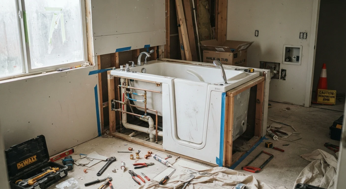 Why Some Walk-In Tub Installations Go Wrong — and How to Avoid the Same Pitfalls
